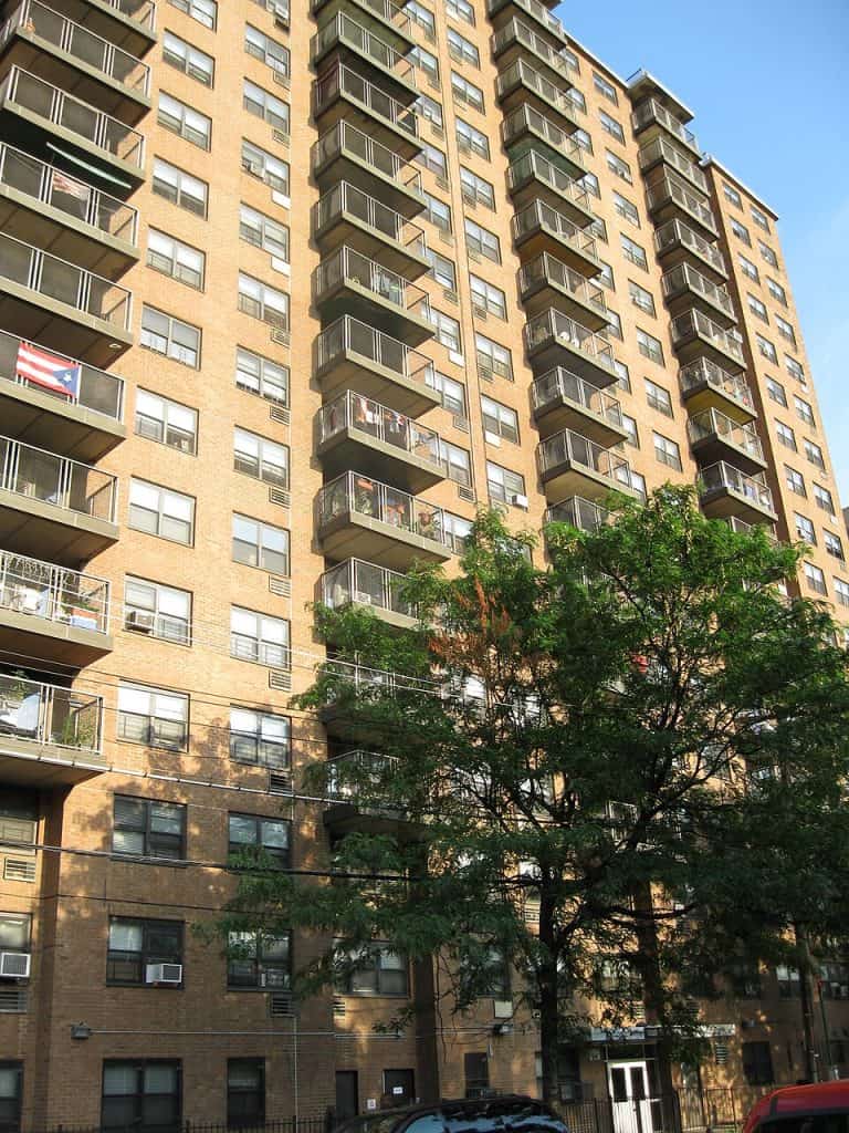 The 1520 Sedgwick Avenue apartment building in the Bronx, birthplace of hip-hop.