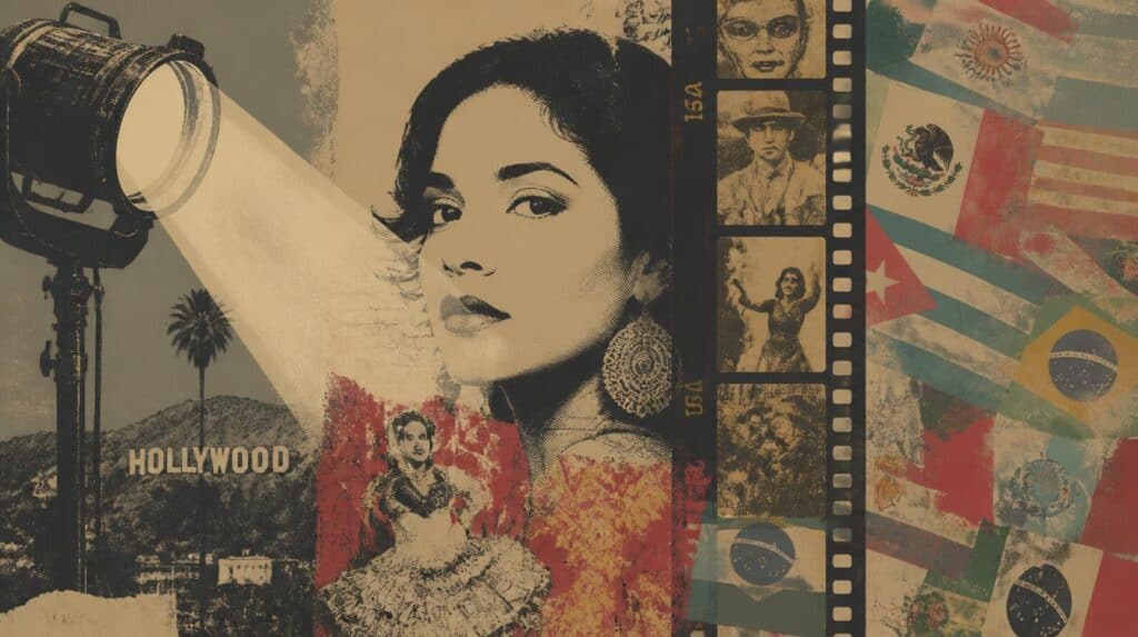 Latino celebrities you didn't know were Latino — a hidden heritage film collage