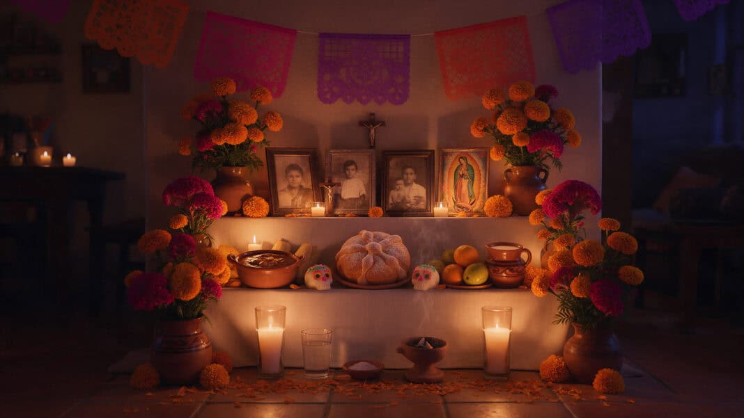 Día de los Muertos Ofrenda: What Every Item on the Altar Actually Means Ofrenda dia de los muertos